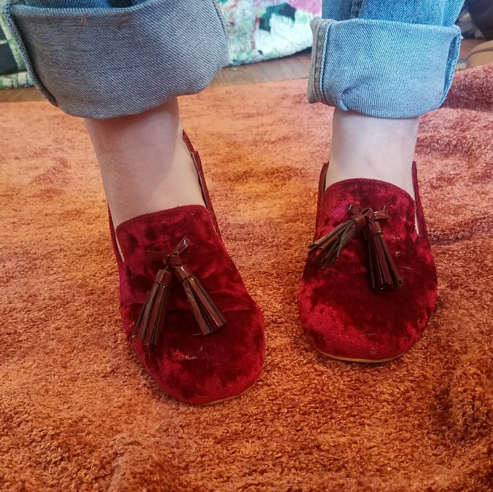 Darling Velvet Slippers